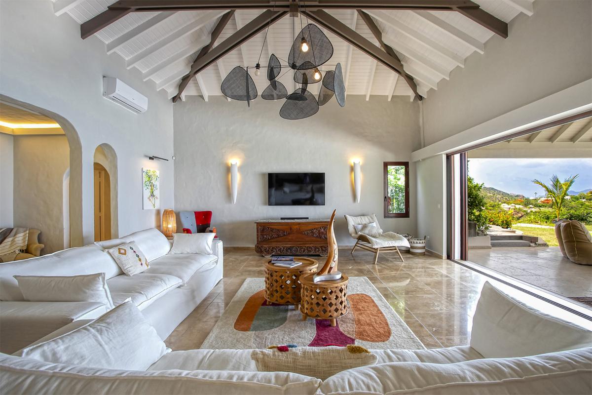 A louer villa 3 chambres Simpson Bay Saint Martin_ Salon - 17